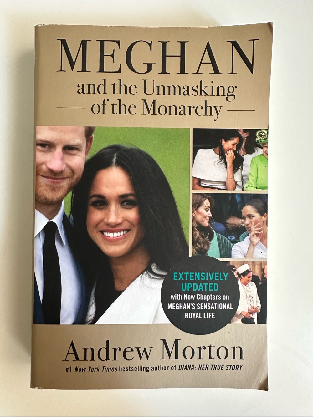 Meghan and the Unmasking of the Monarchy Paperback -Andrew Morton NWT
